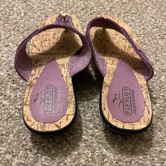 Fly Flot made in Italy leather sandals with synthetic soles womens size 36 - Picture 7 of 9